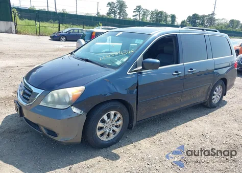 2010 Honda Odyssey Ex-L from USA, damaged, VIN 5FNRL3H77AB036420